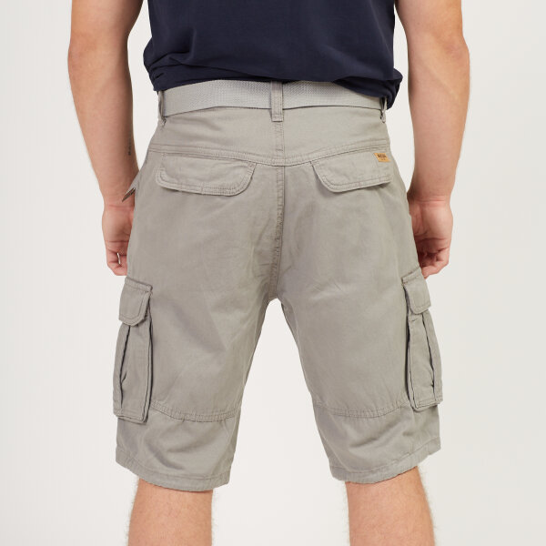 Indicode Herren Cargoshort Ocean Lt. Grey