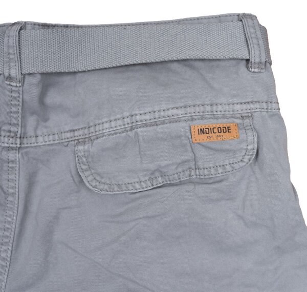 Indicode Herren Cargoshort Ocean Lt. Grey