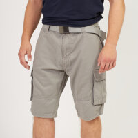 Indicode Herren Cargoshort Ocean Lt. Grey
