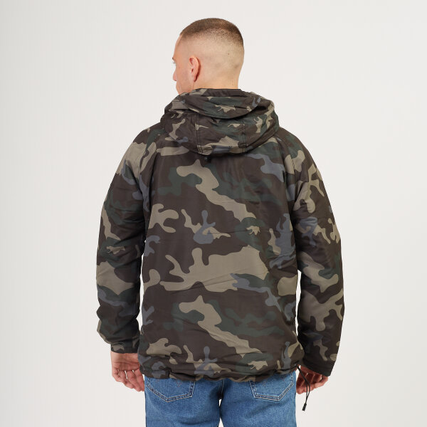 Brandit Herren Windbreaker Winter Stephan Darkcamo