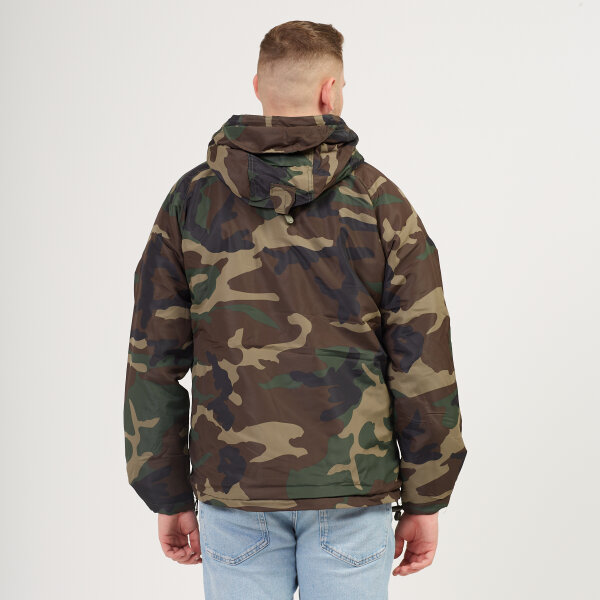Brandit Herren Windbreaker Winter Stephan Woodland